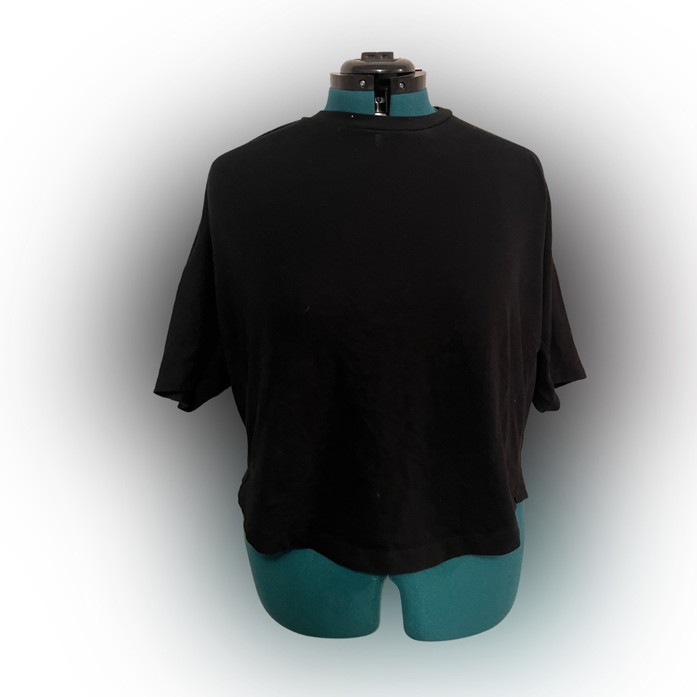 ZARA BASIC BLACK TEE SHIRT